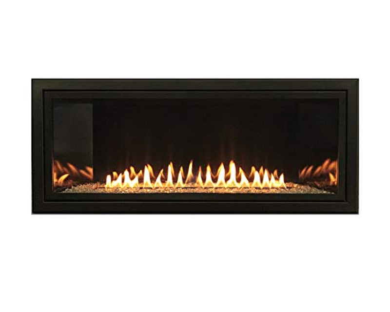 Empire Boulevard Intermittent Pilot with Thermostat Variable Remote Control Contemporary 36" Linear Vent-Free Fireplace - VFLB36FP90