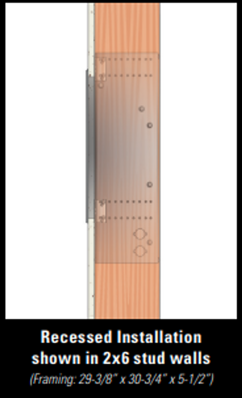 Empire Boulevard IP Vent-Free SlimLine Linear Fireplace, with Wall Switch (10,000 Btu) - VFSL30FP7010 1