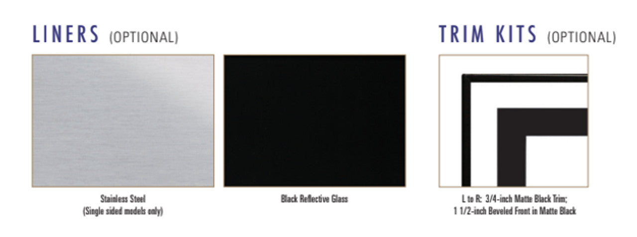 Empire Boulevard See-Through Vent-Free Fireplace - Thumbnail 3