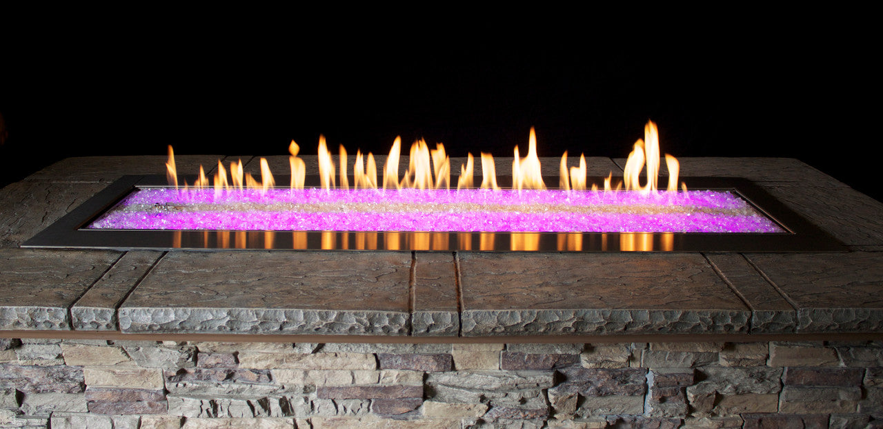 Empire Carol Rose Coastal Outdoor Firebox Glass Door - Thumbnail 2