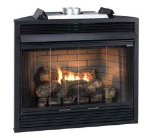 Empire Comfort Systems Deluxe MV 36" Flush Face B-Vent Fireplace - Natural Gas - BVD36FP30F 