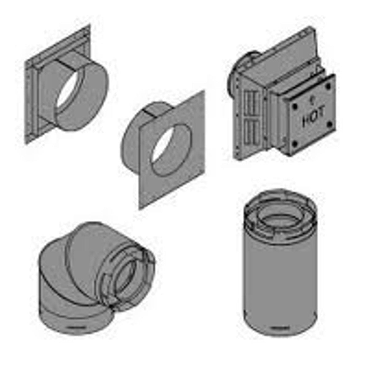 Empire Comfort Systems DV Vent Kit Top Vent - DVVK5TP — EmpireHeat.com