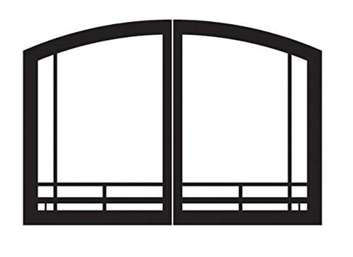 Empire Comfort Systems ECS Mission Arch Firebox Doors - Matte Black - VBR36TMBL 