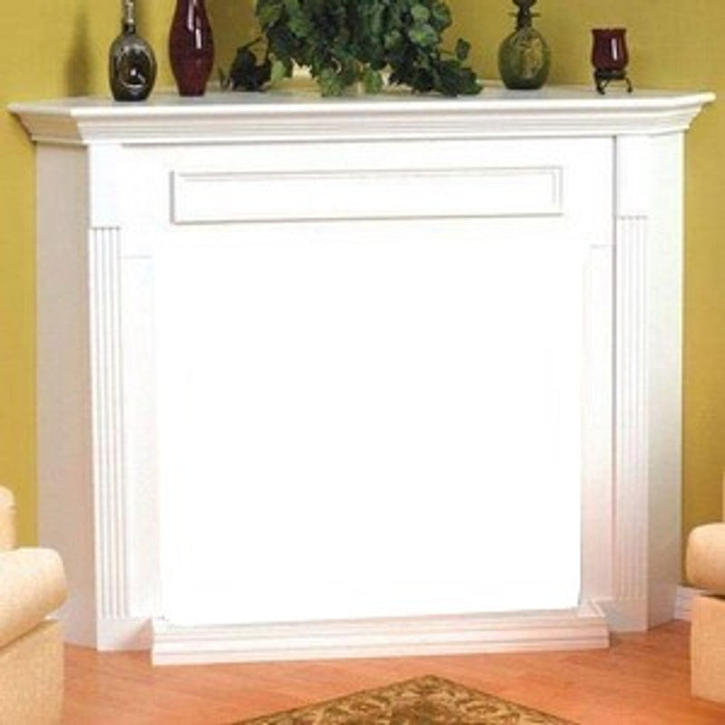 Empire Standard Corner Cabinet Mantel with Base - EMBC11SW