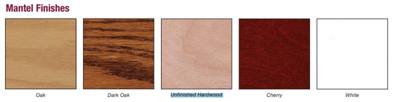 Empire Standard Corner Cabinet Mantel with Base - EMBC11SW