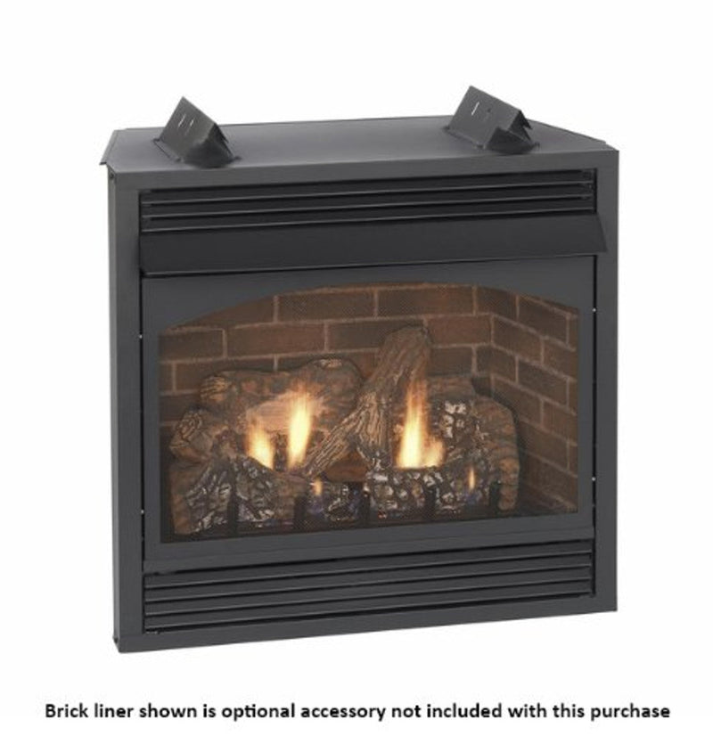 Empire Vail 36" Intermittent Pilot with Blower Vent-Free Premium Fireplace - VFPA36BP71