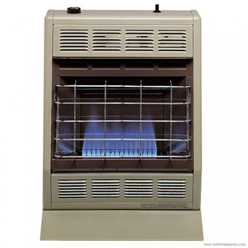 Empire Vent-Free Blue Flame Heater 20000 BTU, Thermostatic Control - BF20WNAT